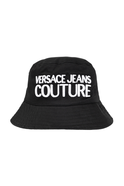 Versace Jeans Couture Bucket Hat, Fischerhut, Anglerhut, Schwarz
