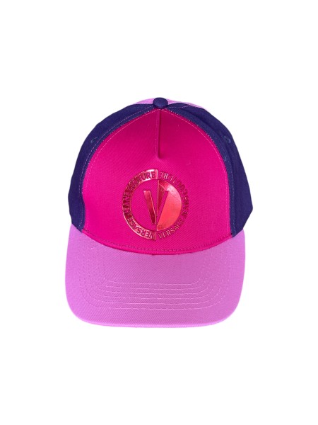 Versace Jeans Couture Baseball Cap, Pink-Lila
