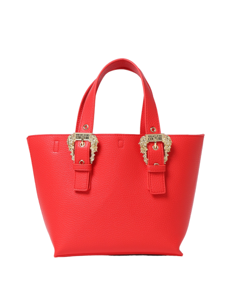 Versace Jeans Couture Small Tote Bag, Handtasche, Umhängetasche, Rot