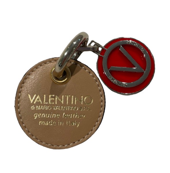 Valentino Bags Taschenanhänger / Schlüsselanhänger Alba, Rot / Gold