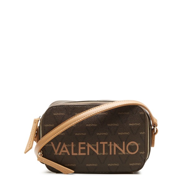 Valentino Bags Camera Bag Liuto, Umhängetasche, Logo-Braun