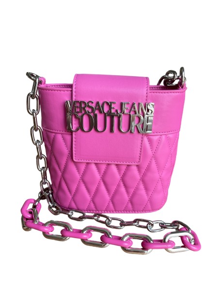 Versace Jeans Couture Little Barock Quilt, Umhängetasche, Pink