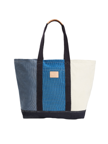 Tommy Hilfiger Sustainable Canvas Large Tote, Tasche, Blau