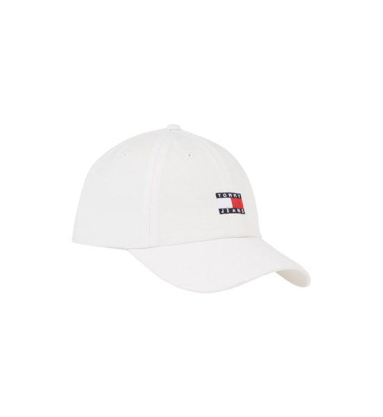 Tommy Jeans Heritage Cap, Baseball-Cap, Weiß