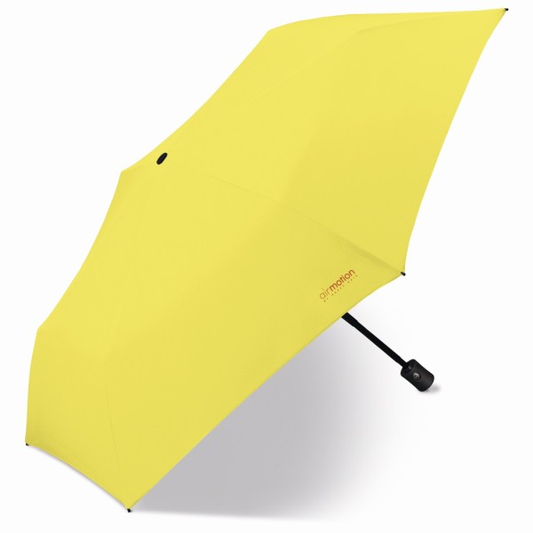 Happy Rain Air Motion Easymatic Taschenschirm gelb, 60406