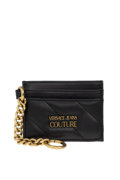 Versace Jeans Couture Kartenetui, Schlüsselanhänger Thelma Soft, Schwarz