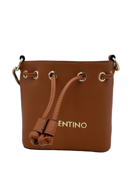 Valentino Bags Bercy Bucket-Bag, Schultertasche, Umhängetasche, Cognac