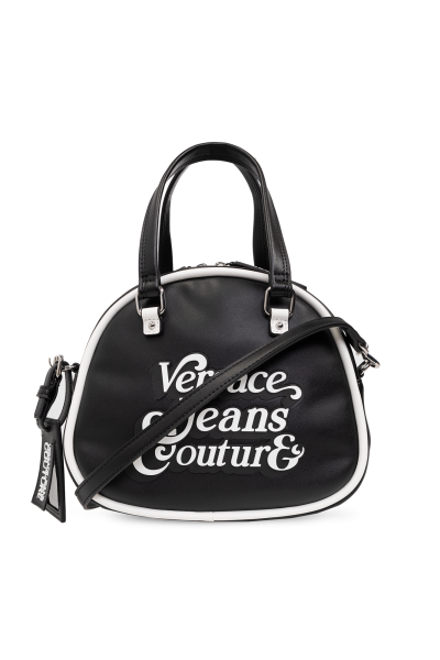 Versace Jeans Couture, Retro-Bowling Bag, Schwarz