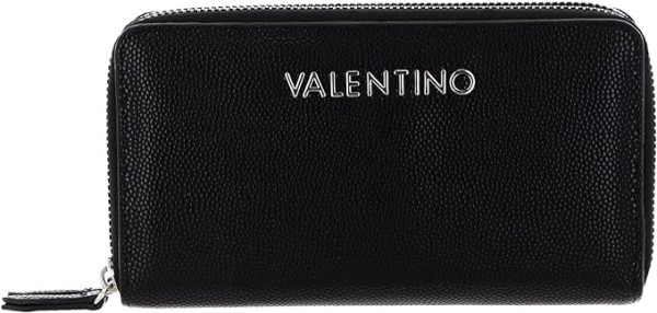 Valentino Bags Doppel-Geldbörse, Portemonnaie, Divina, Schwarz
