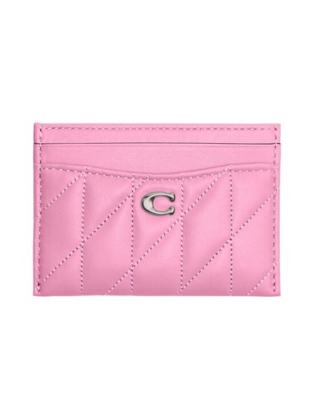 Coach Kartenetui Quilted Rosa