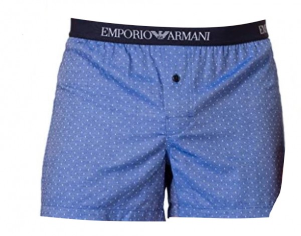 Emporio Armani Cotton Trunk, Blau 110991