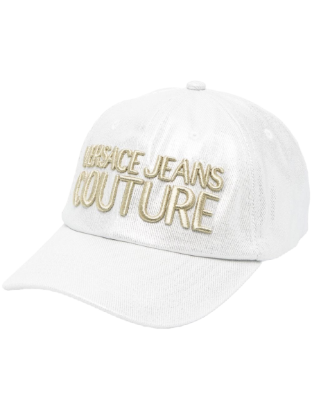 Versace Jeans Couture Baseball Cap, Canvas Silver-Gold