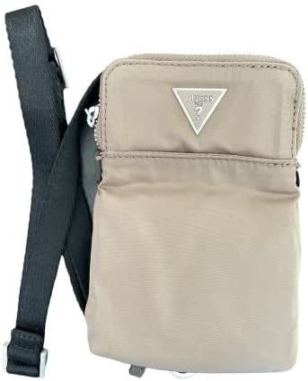 Guess Certosa Nylon Handytasche, Taupe