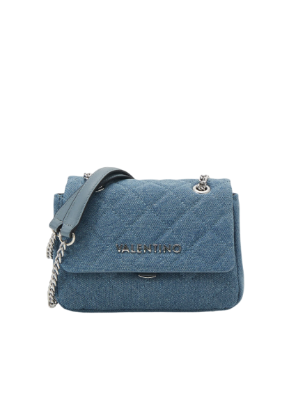 Valentino Bags OCARINA Denim Small, Handtasche, Umhängetasche, Blau