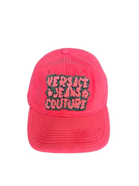 Versace Jeans Couture Baseball Cap, Fleece, Orange