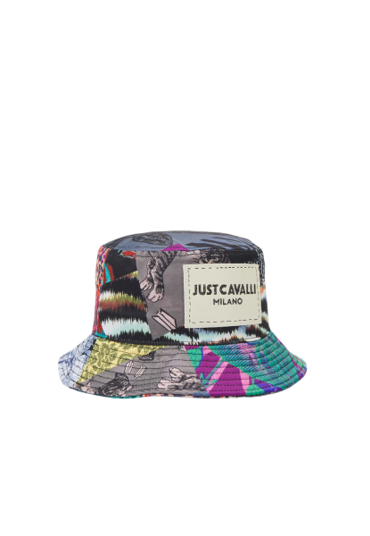 Just Cavalli Hut, Fischerhut, Bucket Hat, Fantasy, Multicolor