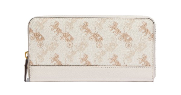 Coach Portemonnaie, Horse and Carriage, Beige 5255